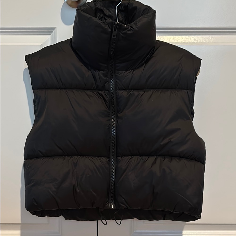 Black Puffer Vest